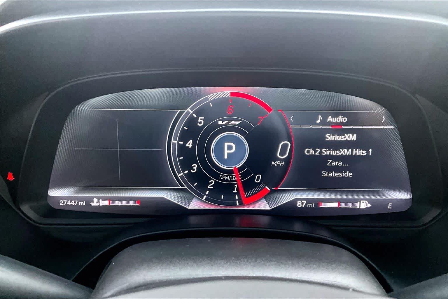 Used 2022 Cadillac CT4 V w/ Technology Package RWD image 46
