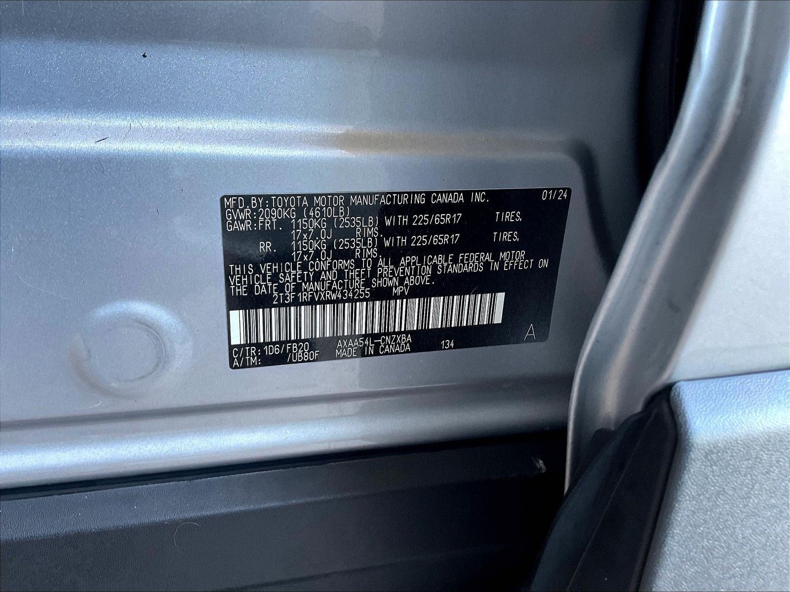 Used 2024 Toyota RAV4 LE AWD/4WD image 19