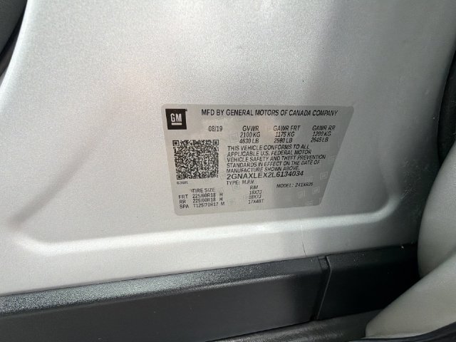 Certified 2020 Chevrolet Equinox LT FWD image 34