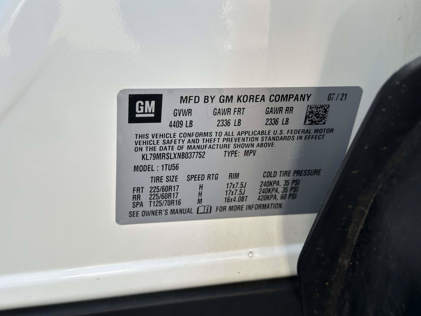 Used 2022 Chevrolet TrailBlazer LT AWD/4WD image 35