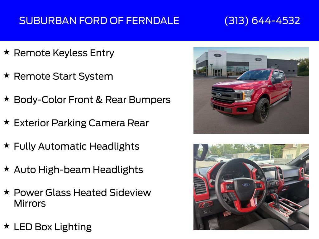 Used 2020 Ford F150 XLT w/ Equipment Group 302A Luxury AWD/4WD image 21
