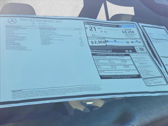 New 2026 Mercedes-Benz GLE 450 4MATIC image 17