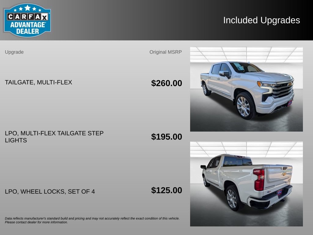 Certified 2024 Chevrolet Silverado 1500 High Country w/ High Country Premium Package AWD/4WD image 6