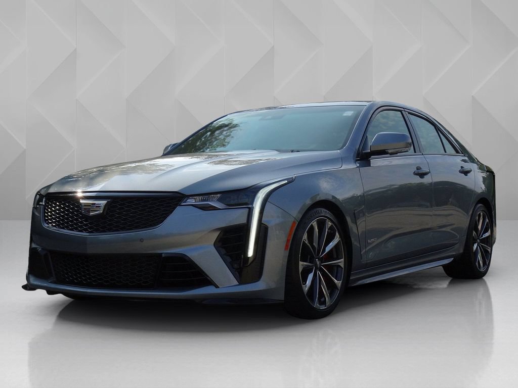 Certified 2023 Cadillac CT4 V Blackwing w/ Technology Package RWD image 1