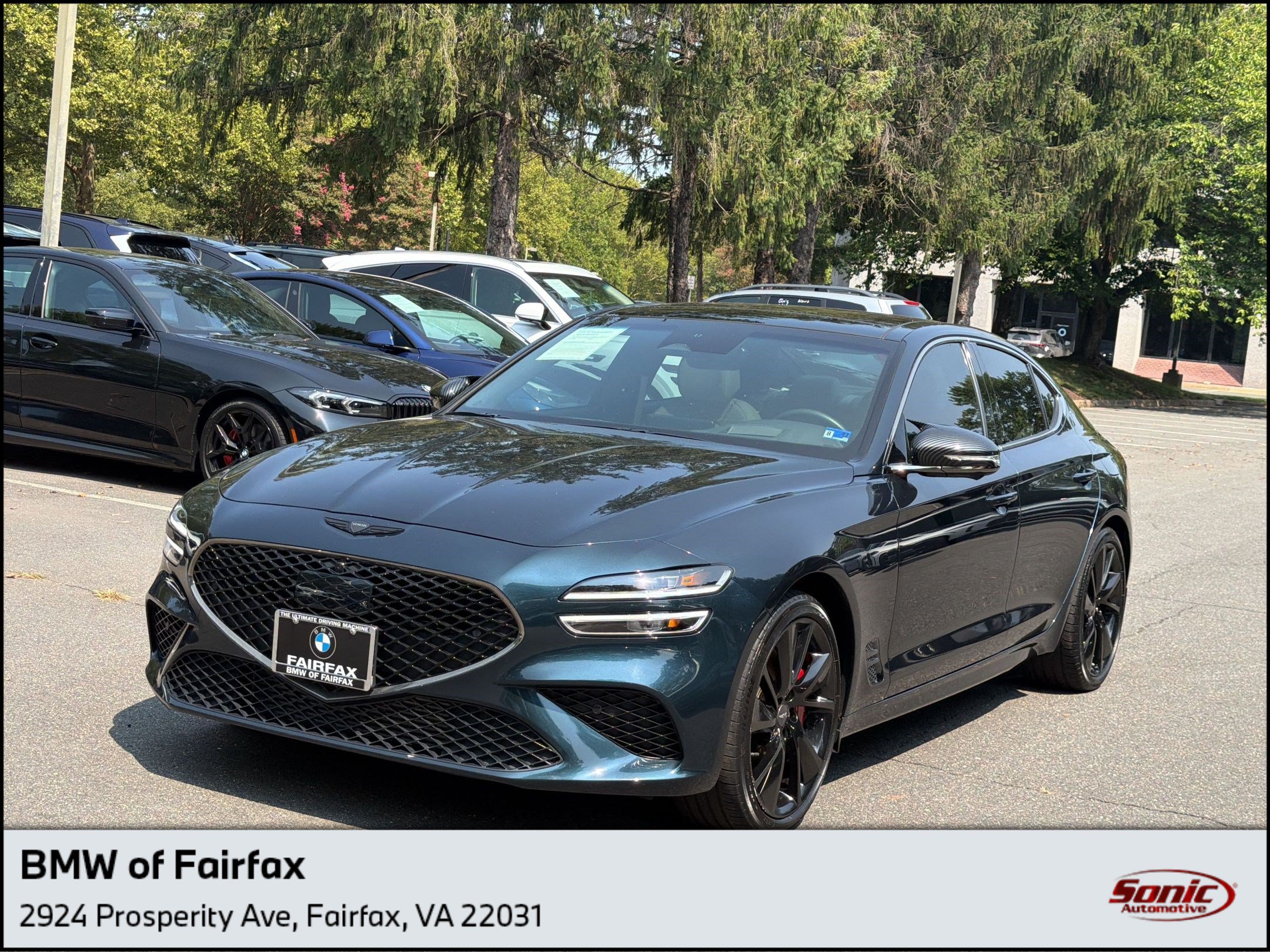 Used 2022 Genesis G70 3.3T w/ Sport Prestige Package AWD/4WD image 1
