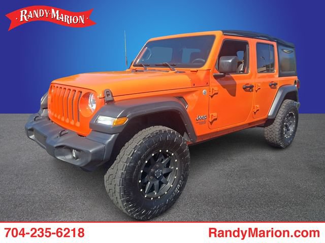 Used 2018 Jeep Wrangler Unlimited Sport S AWD/4WD image 1