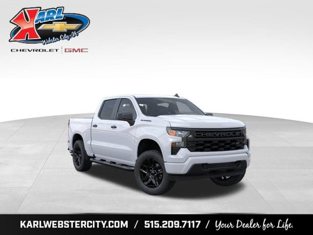 New 2026 Chevrolet Silverado 1500 Custom w/ Turbomax Blackout Package