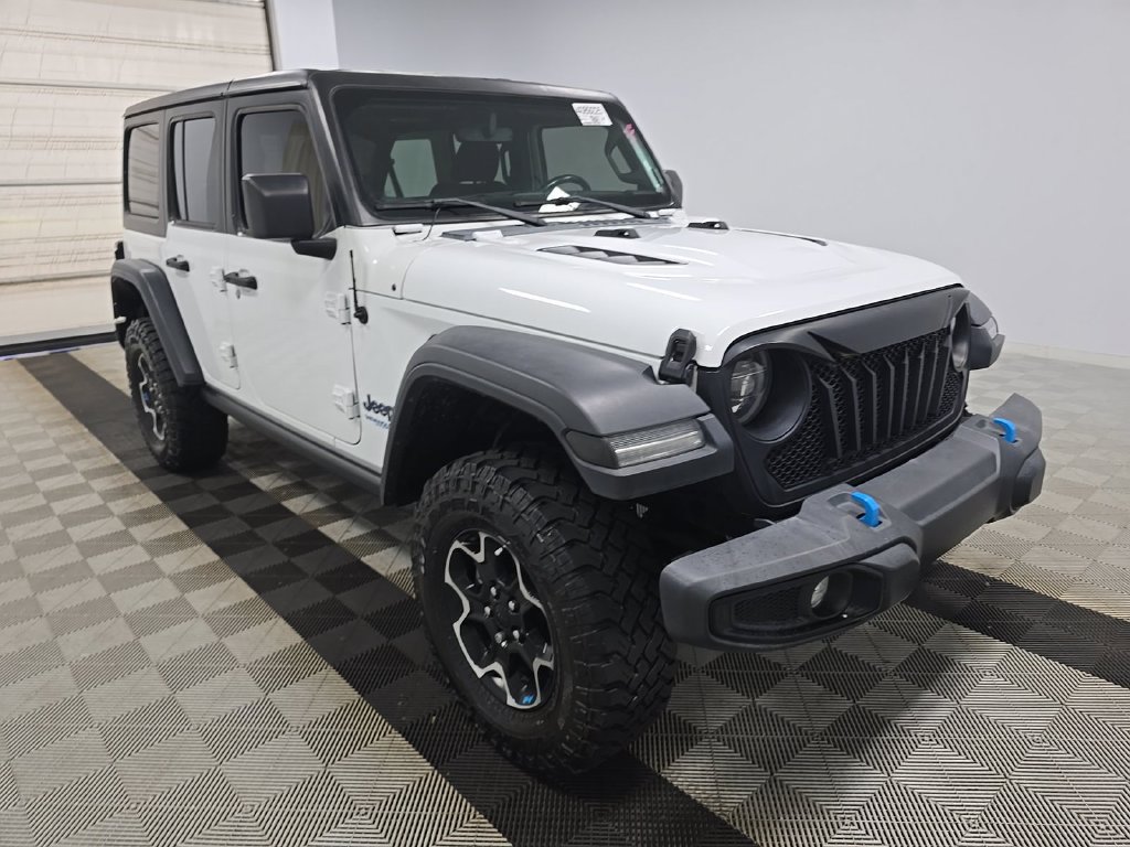 Used 2022 Jeep Wrangler Unlimited Rubicon 4xe w/ Cold Weather Group AWD/4WD image 3
