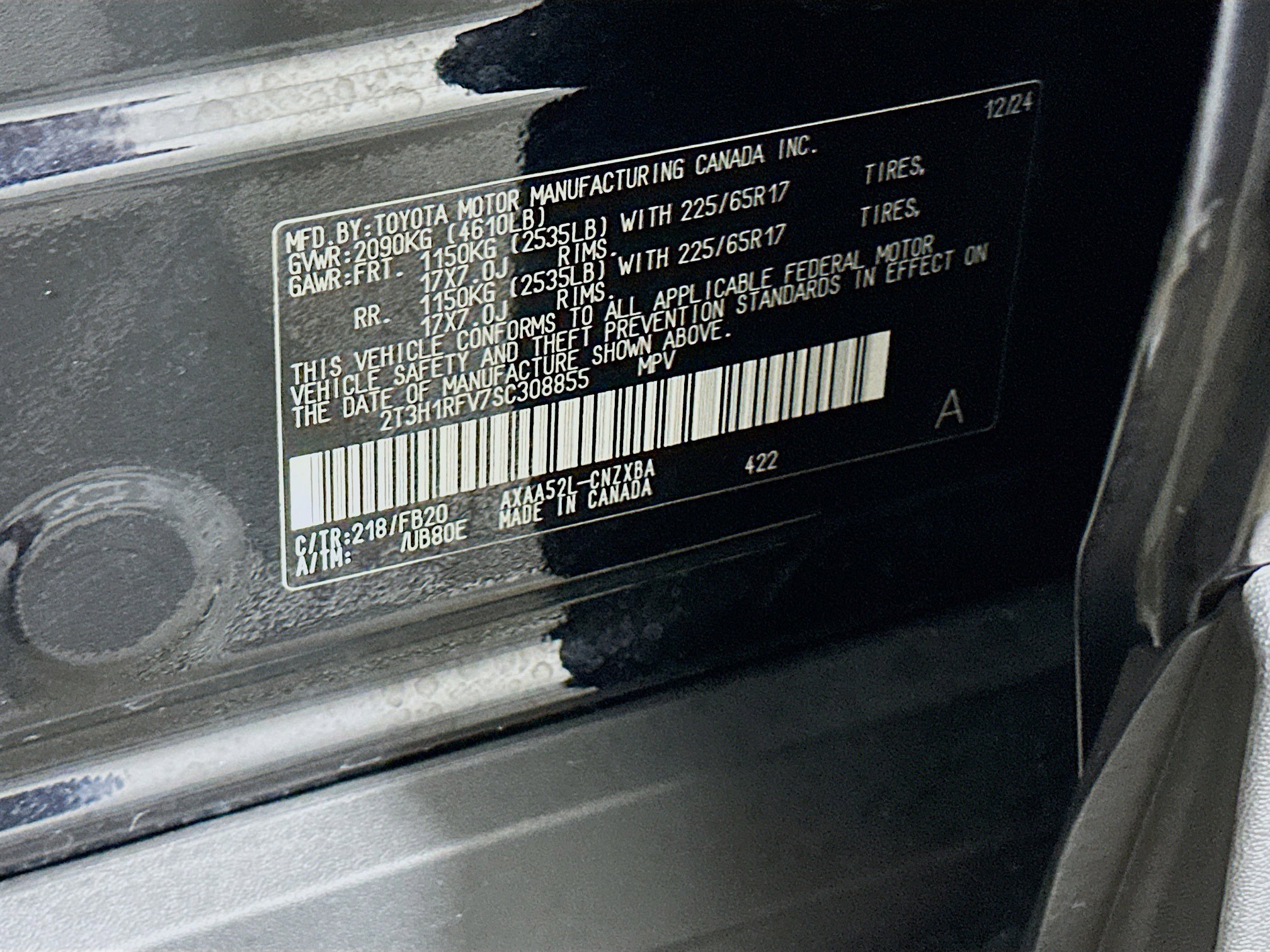 Used 2025 Toyota RAV4 LE image 12