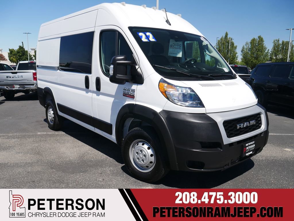 Used 2022 RAM ProMaster 2500 FWD 360° Tour