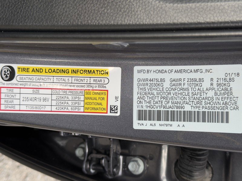 Used 2018 Honda Accord Touring image 43