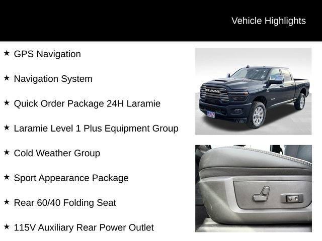 New 2026 RAM 2500 Laramie w/ Sport Appearance Package image 7