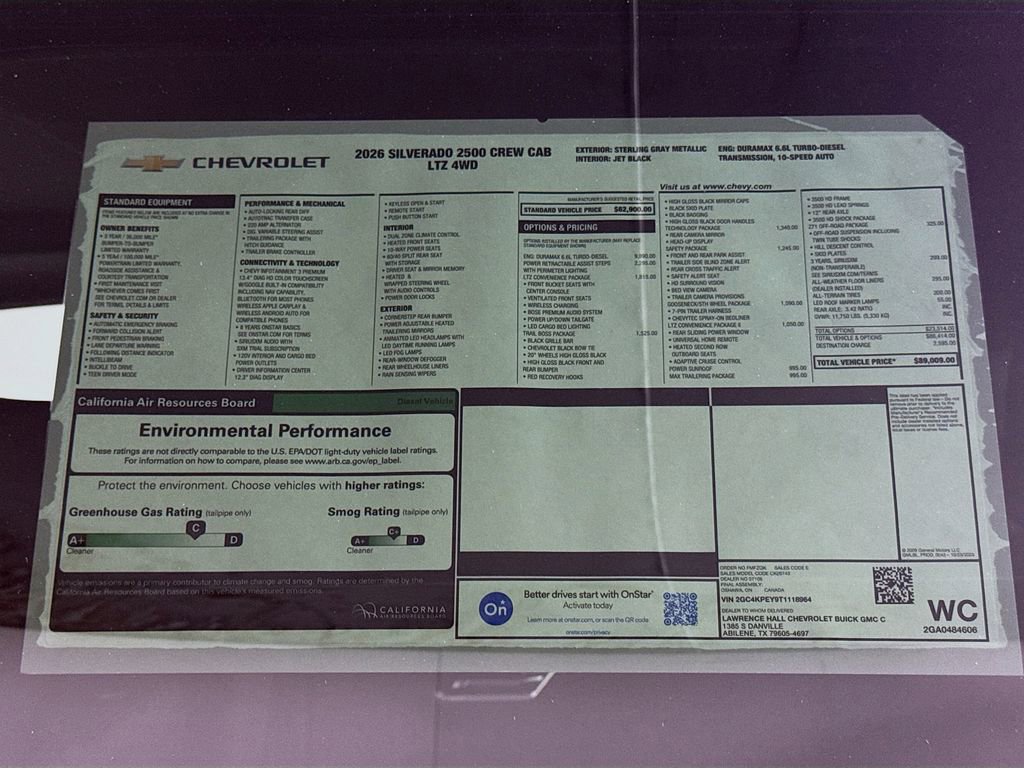 New 2026 Chevrolet Silverado 2500 LTZ w/ Trail Boss Package image 20