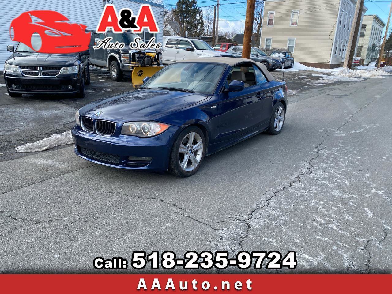 Used 2010 BMW 128i Convertible w/ Premium Pkg RWD image 1
