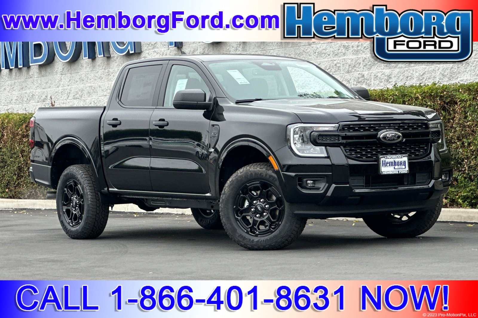 New 2025 Ford Ranger XLT w/ Black Appearance Package image 1