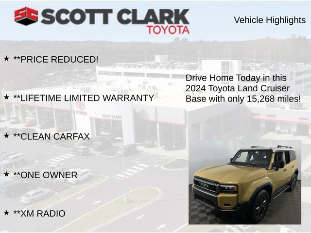 Used 2024 Toyota Land Cruiser AWD/4WD image 12