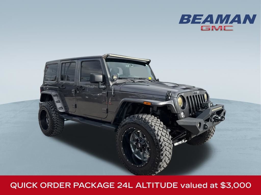 Used 2018 Jeep Wrangler Unlimited Sahara image 1