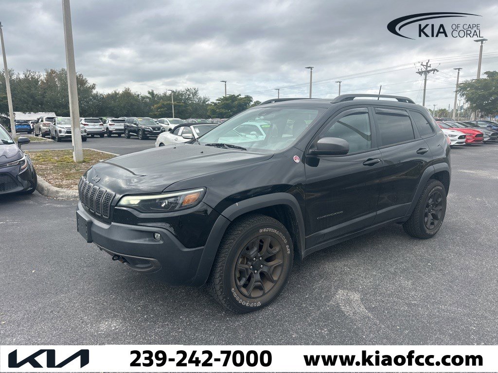 Used 2021 Jeep Cherokee Trailhawk w/ Sun, Sound & Nav Group image 2