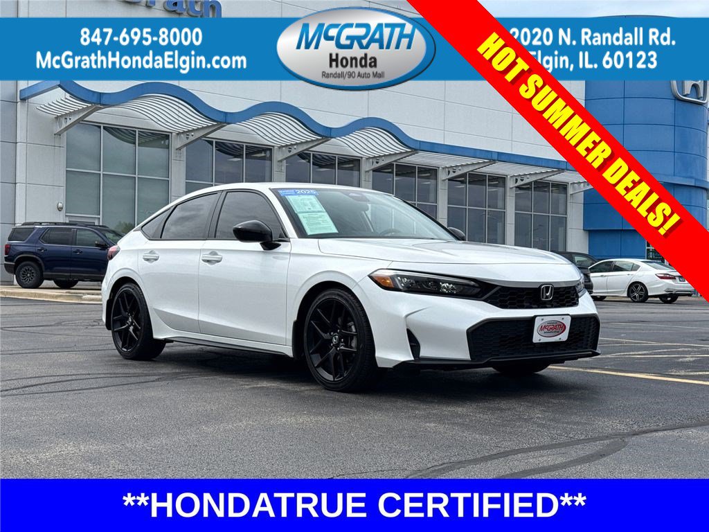 Certified 2025 Honda Civic Sport