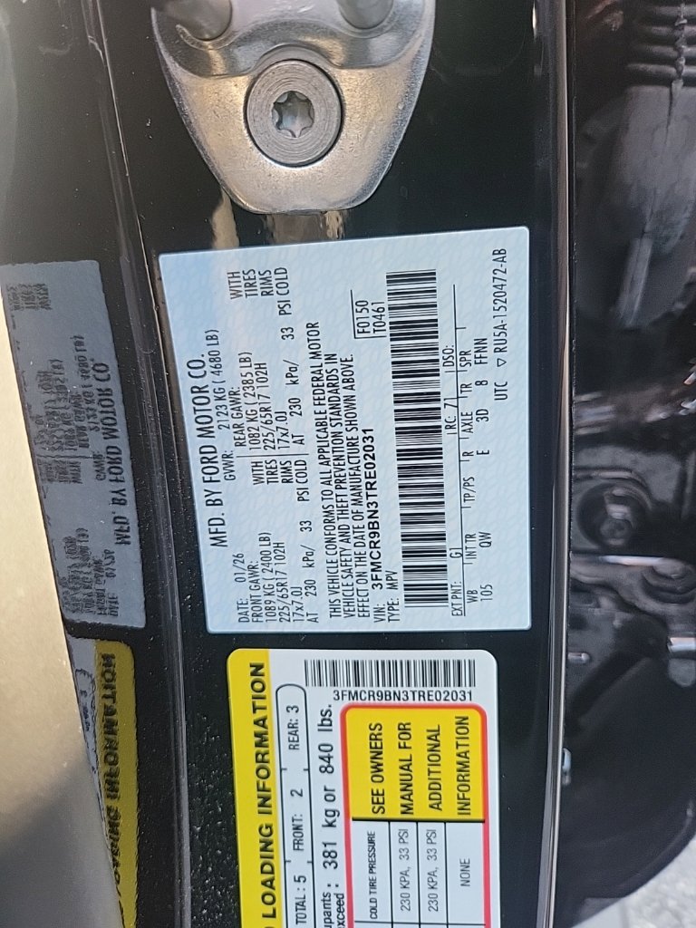 Used 2026 Ford Bronco Sport Big Bend AWD/4WD image 7