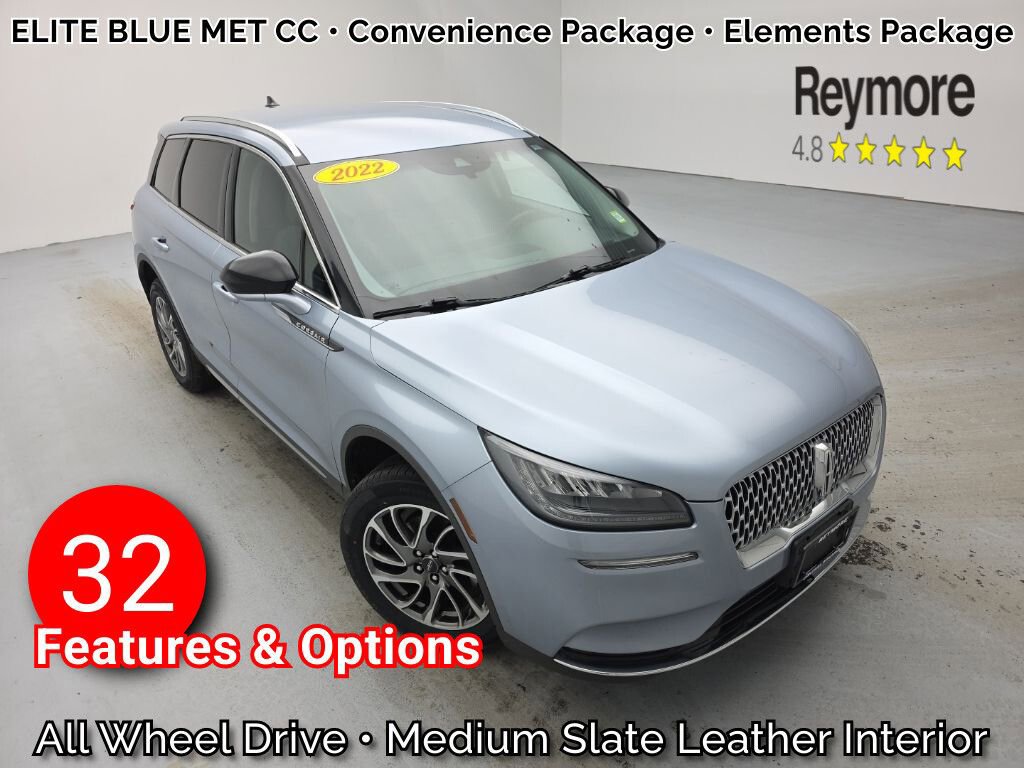 Used 2022 Lincoln Corsair AWD w/ Equipment Group 101A