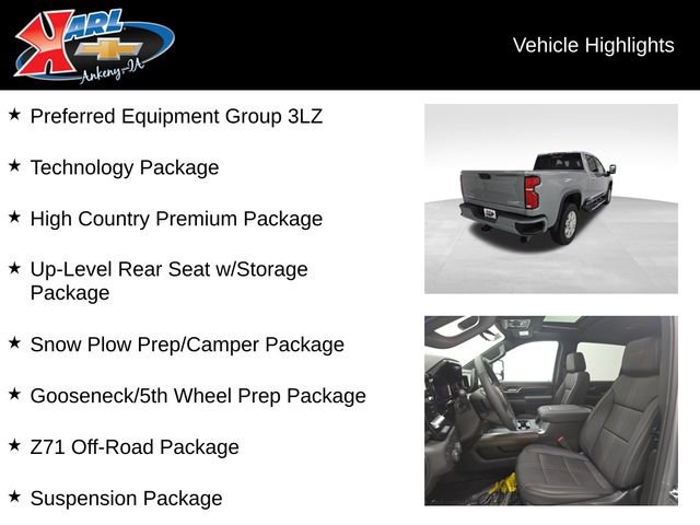 New 2025 Chevrolet Silverado 2500 High Country w/ High Country Premium Package image 3