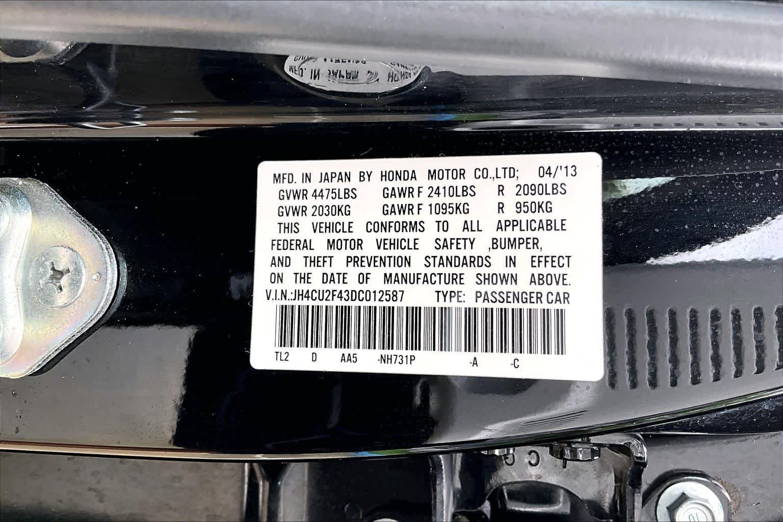 Used 2013 Acura TSX Sedan FWD image 33