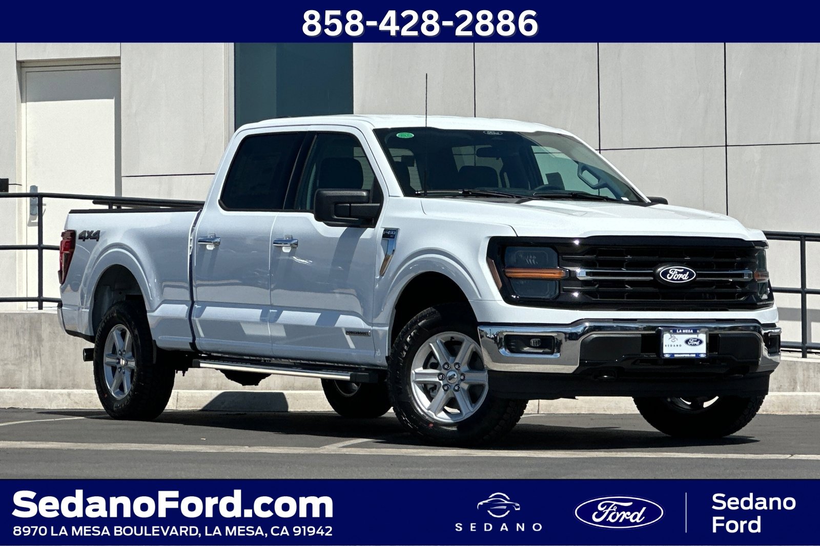 New 2025 Ford F150 XLT w/ Equipment Group 301A Standard