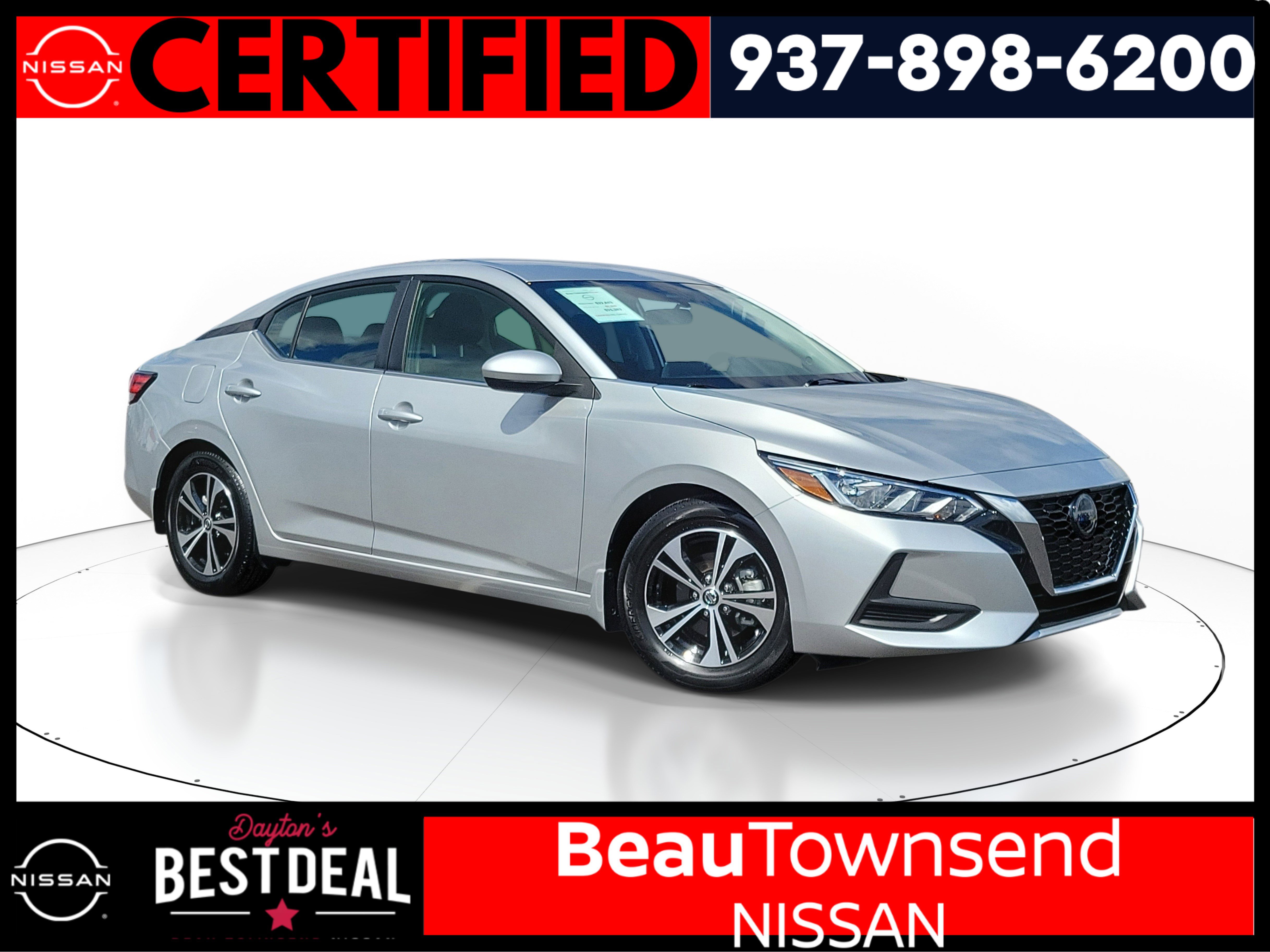 Certified 2023 Nissan Sentra SV