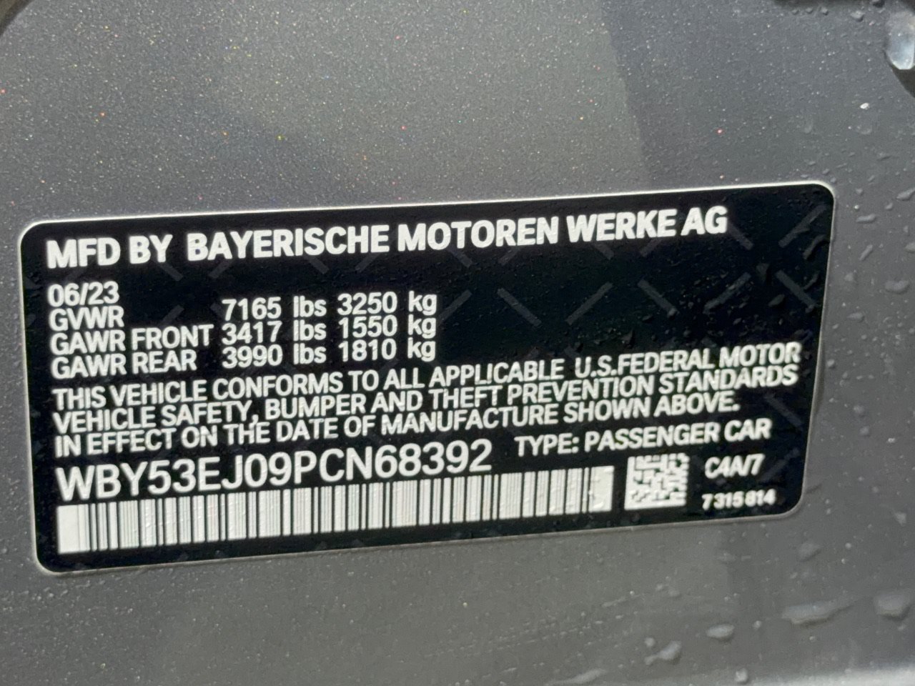 Certified 2023 BMW i7 xDrive60 AWD/4WD image 30