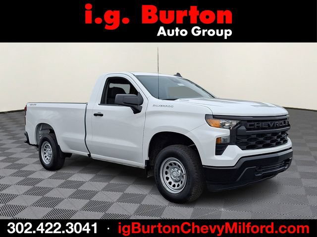New 2026 Chevrolet Silverado 1500 W/T w/ WT Convenience Package AWD/4WD image 1