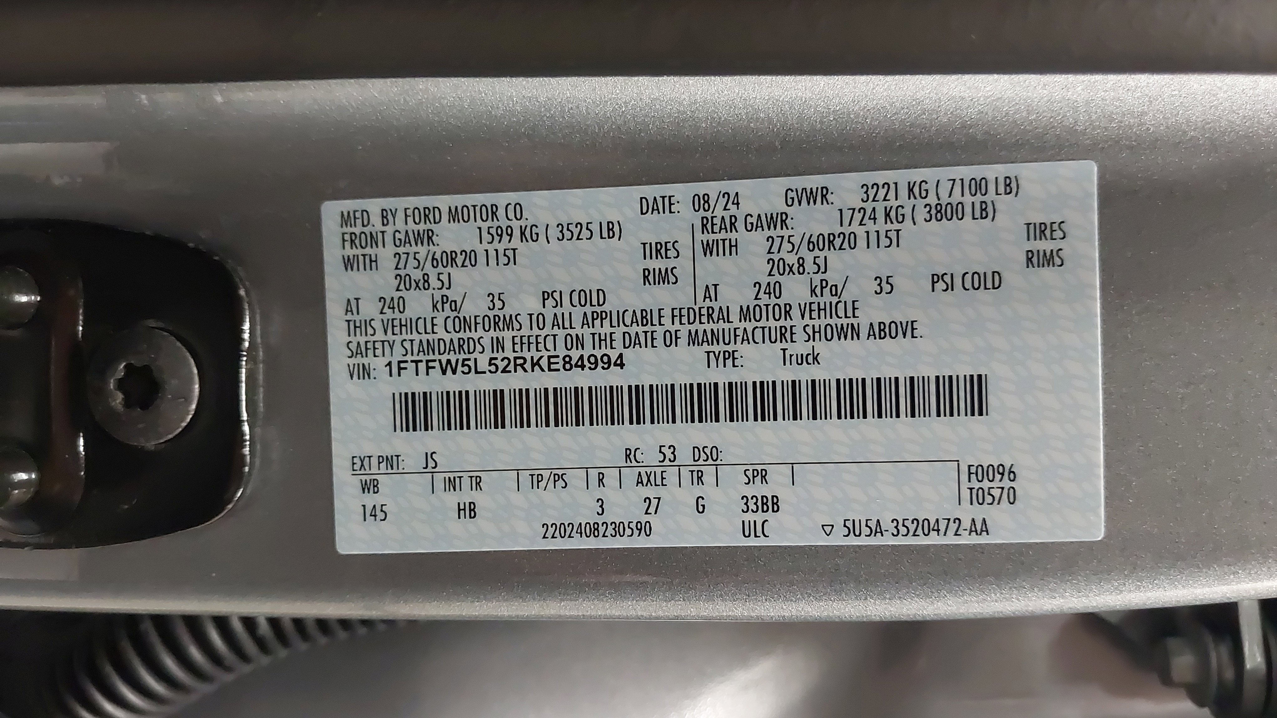 Used 2024 Ford F150 Lariat image 35