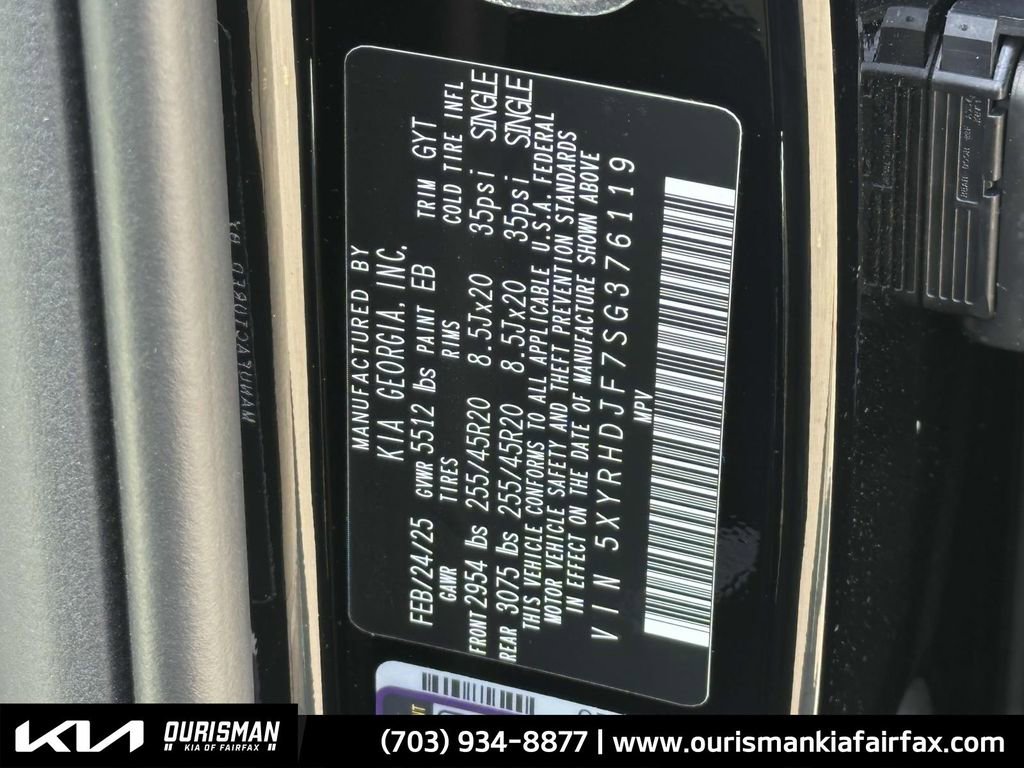 New 2025 Kia Sorento EX image 32