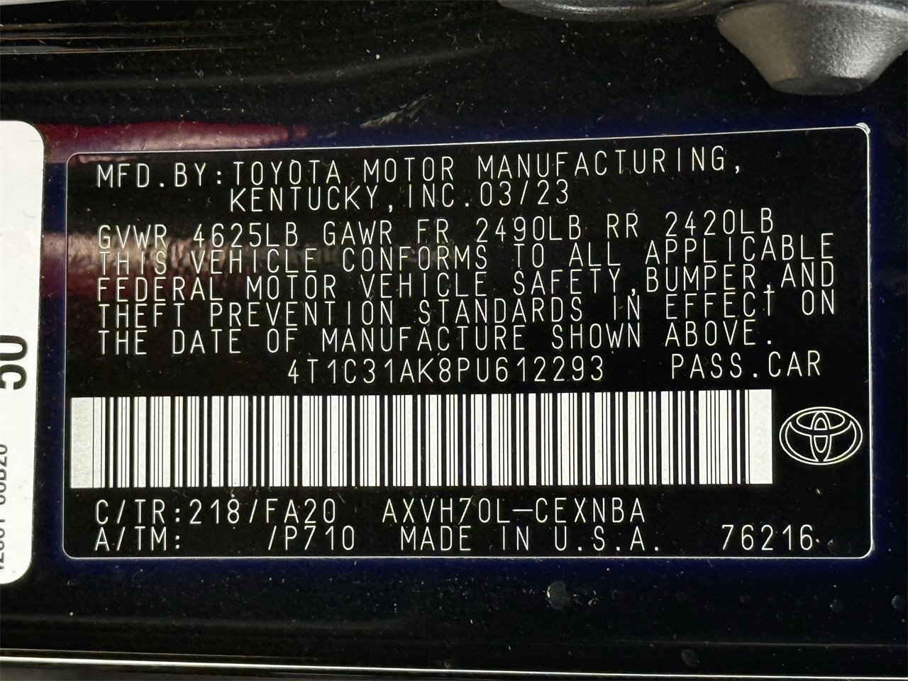 Used 2023 Toyota Camry LE image 26