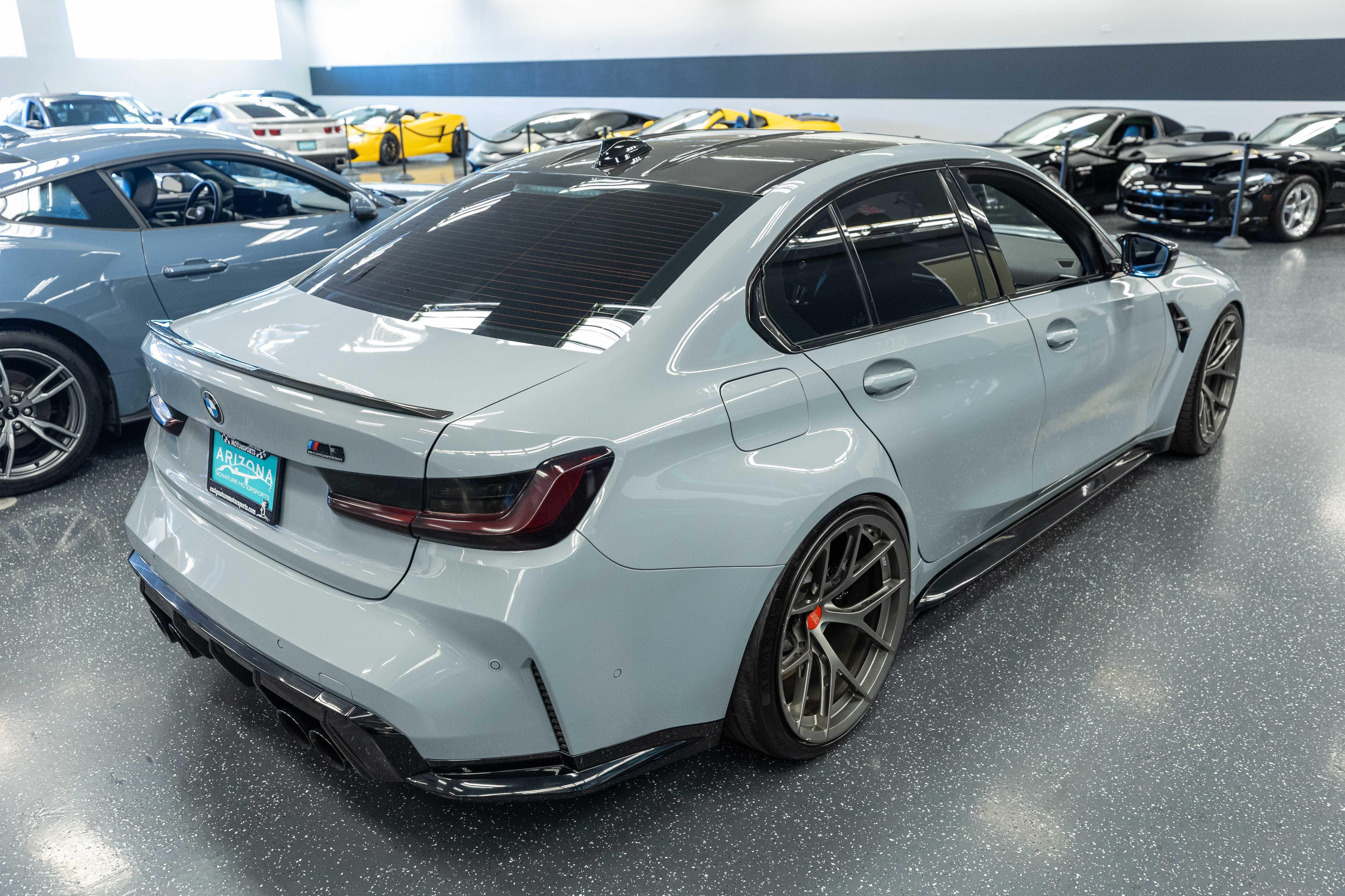 Used 2021 BMW M3 Competition w/ M Carbon Exterior Package RWD image 6