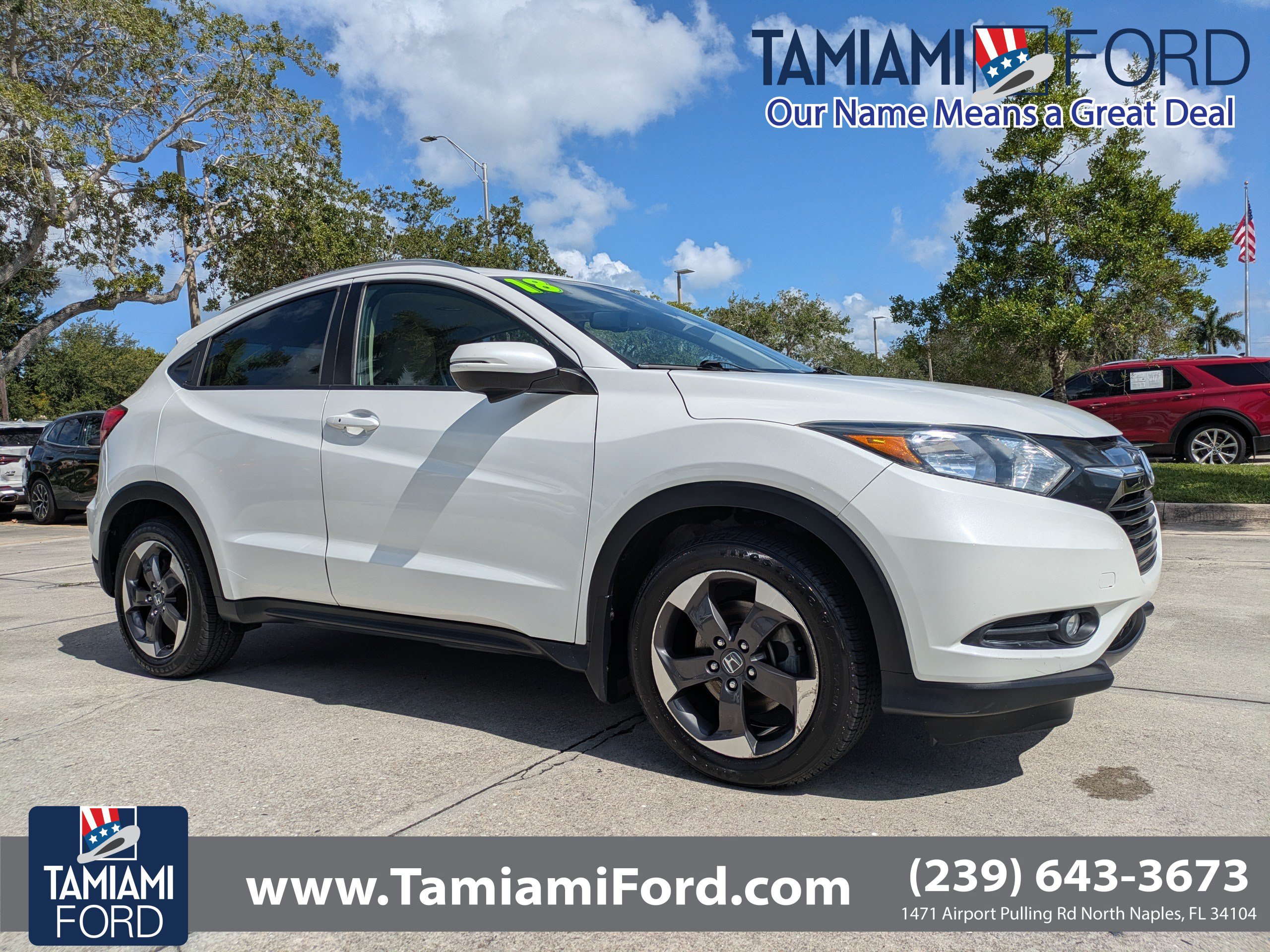 Used 2018 Honda HR-V EX-L