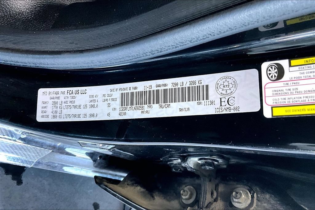 Used 2020 RAM 1500 Rebel AWD/4WD image 19