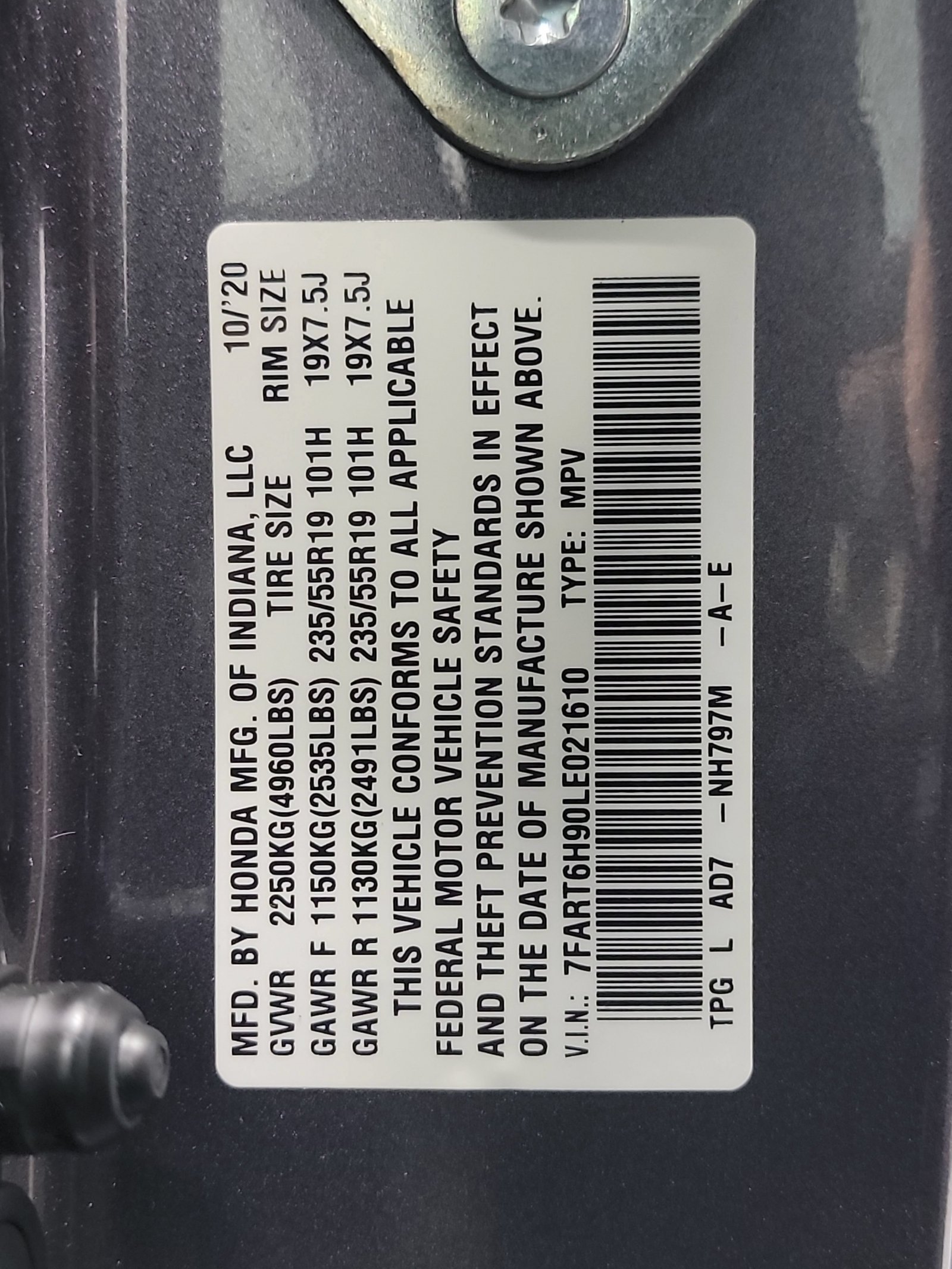 Used 2020 Honda CR-V Touring image 33