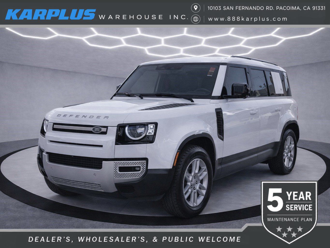 Used 2020 Land Rover Defender 110 S AWD/4WD image 1