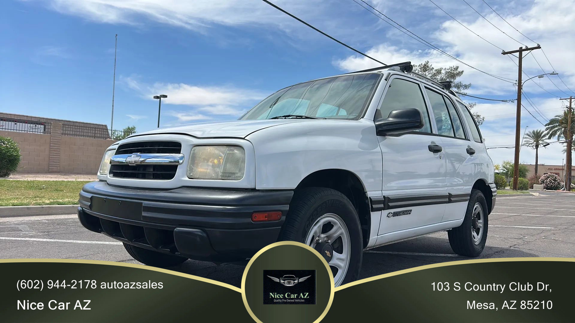 Used 2001 Chevrolet Tracker 2WD