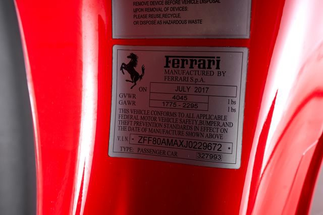 Certified 2018 Ferrari 488 Spider RWD image 68