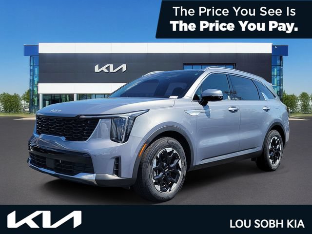 Certified 2024 Kia Sorento S w/ Panoramic Sunroof Package FWD 360° Tour