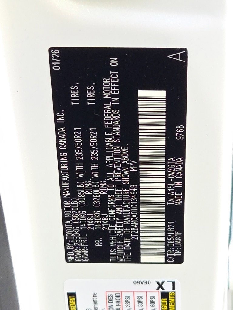 New 2026 Lexus RX 350 Premium Plus image 30