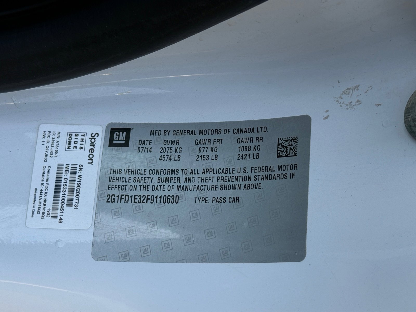 Used 2015 Chevrolet Camaro LT w/ RS Package image 18