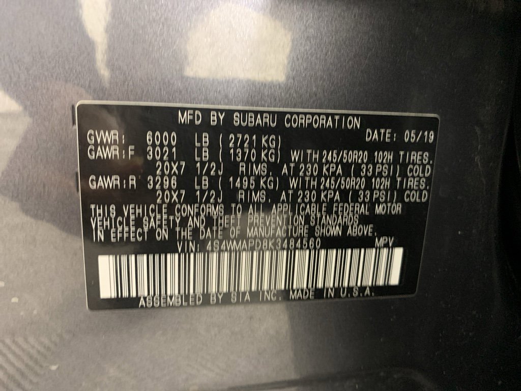 Used 2019 Subaru Ascent Limited w/ Popular Package #2 image 12