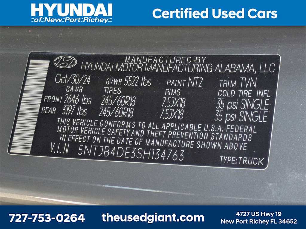 Used 2025 Hyundai Santa Cruz SEL image 36