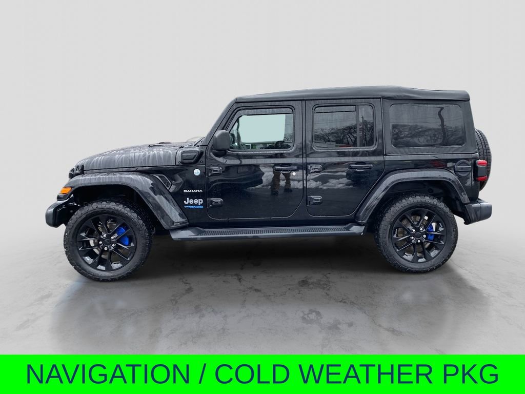 Used 2021 Jeep Wrangler Unlimited Sahara 4xe w/ Cold Weather Group image 2