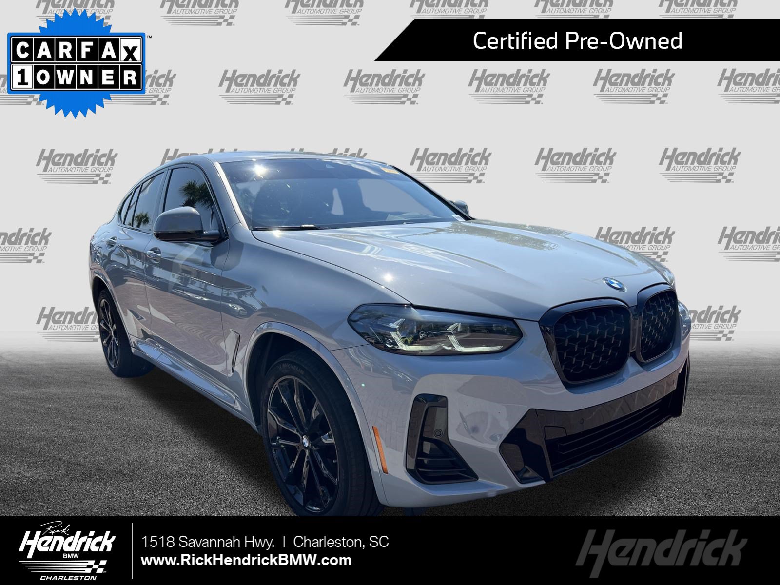 Certified 2024 BMW X4 xDrive30i w/ Premium Package AWD/4WD image 1