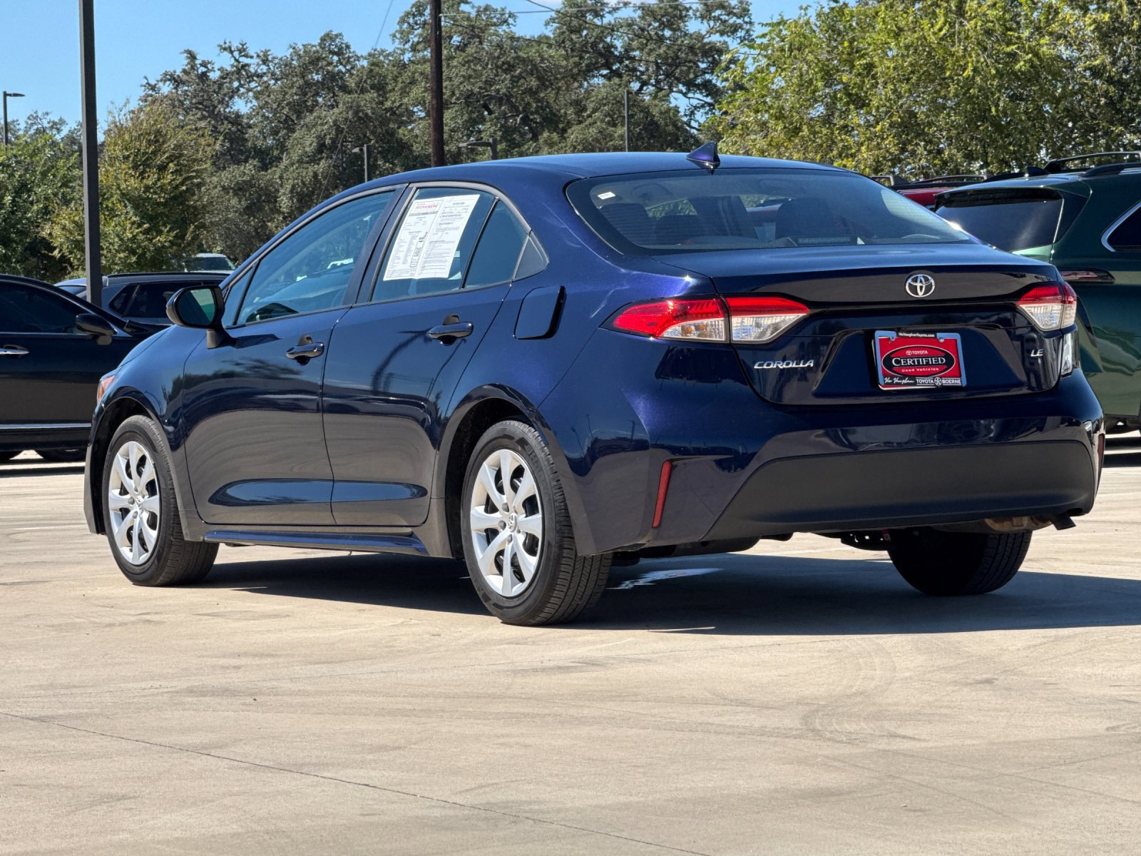 Certified 2025 Toyota Corolla LE FWD image 3
