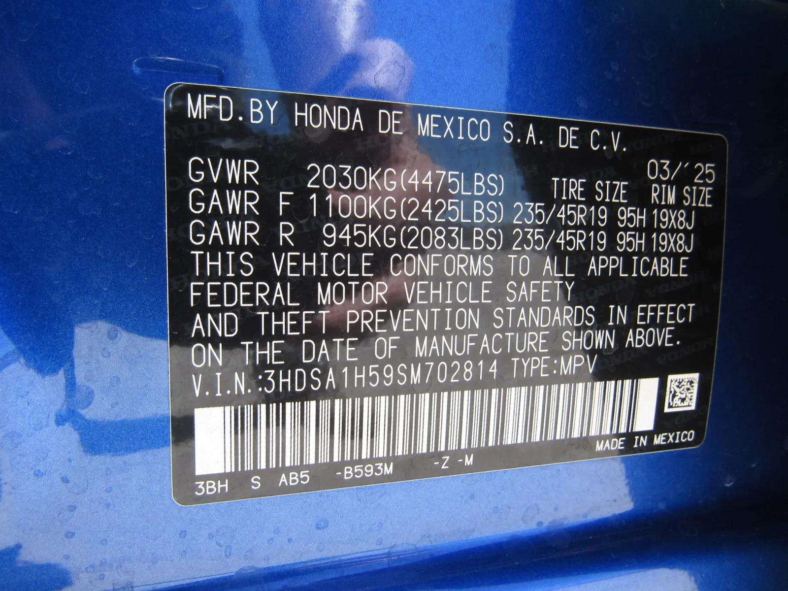 Certified 2025 Acura ADX A-Spec FWD image 30